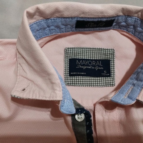 Mayoral shirt No 5 years like new, pink