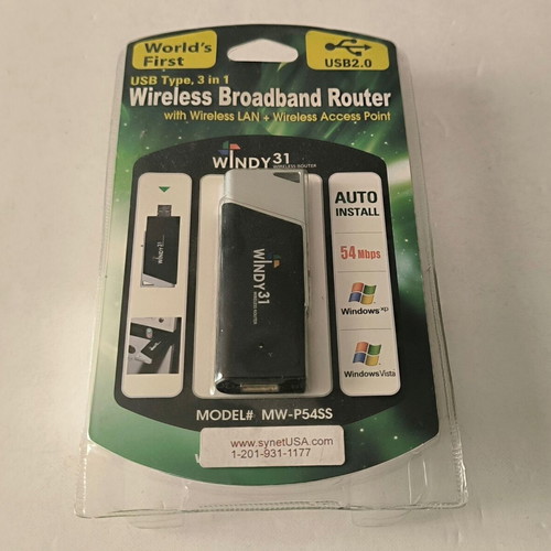 Wireless Broadband Router new, sealed