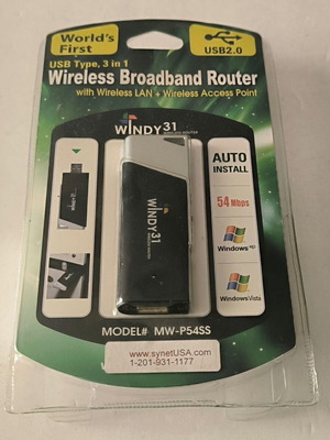 Wireless Broadband Router new, sealed