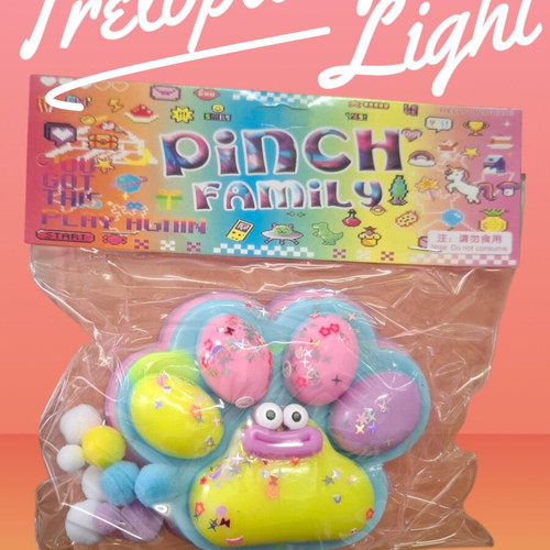 XL Squishy Trelopatousa с осветление, комплект от 12, нови
