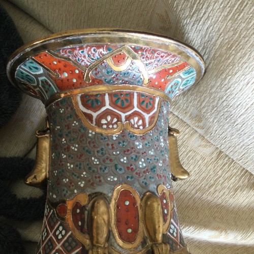 Porcelain floor vase like new, height 60cm