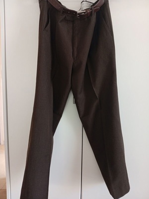 Men's brown winter pants like new, size L