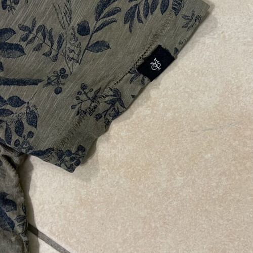 Marc O’Polo T-shirt with khaki floral print, size M