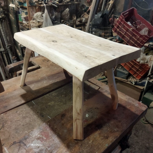 Coffee table made of solid pine wood like new