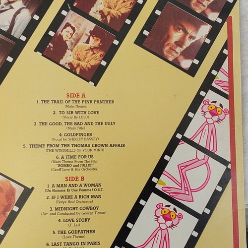 Best Of Cinema LP like new, folk