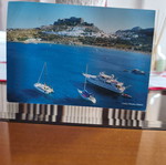 Lindos Rhodes postcard new