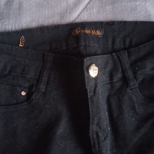 Women's pants new, cotton, black, size 42