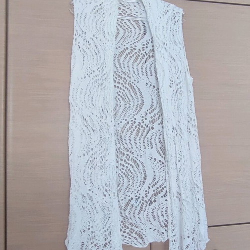 Knitted summer cardigan
