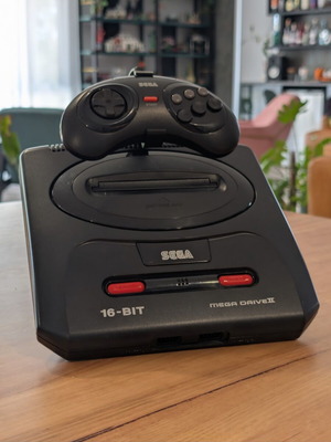 Sega Megadrive 2 Genesis βάση προβολής σαν καινούργιο