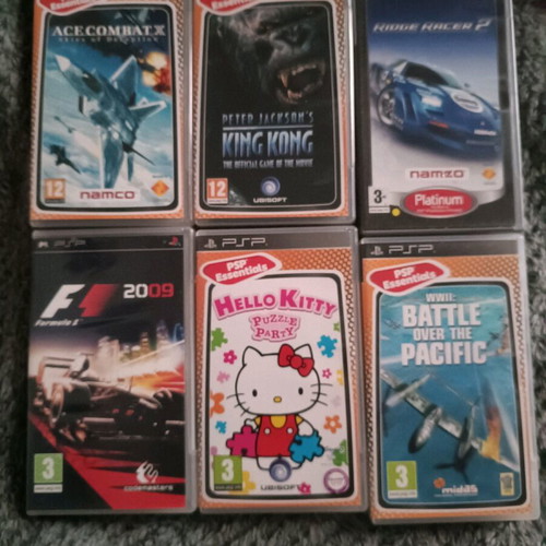 PSP games like new