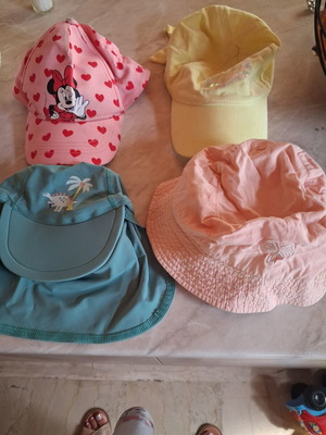 Beach hats used, variety for sun protection