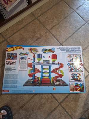 Hot Wheels racetrack playset, new in box