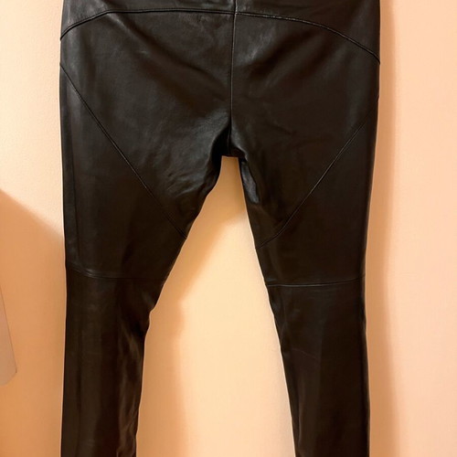 Bebe leather pants like new, black, size Small
