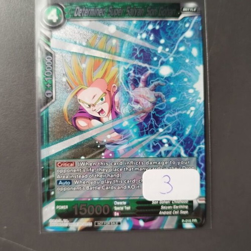 Dragonball TCG Foil Determined Super Saiyan Son Gohan used