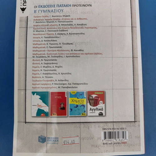 Literature Workbook for 2nd Grade Gymnasium new, Theodora Mertika, Stella Panourgia-Savvani