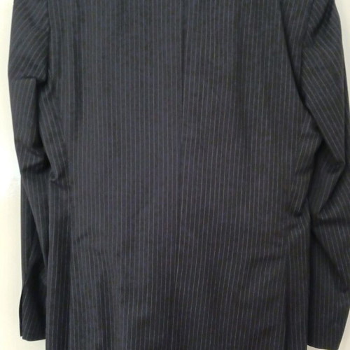 Massimo Dutti striped suit like new, Super 120 wool fabric