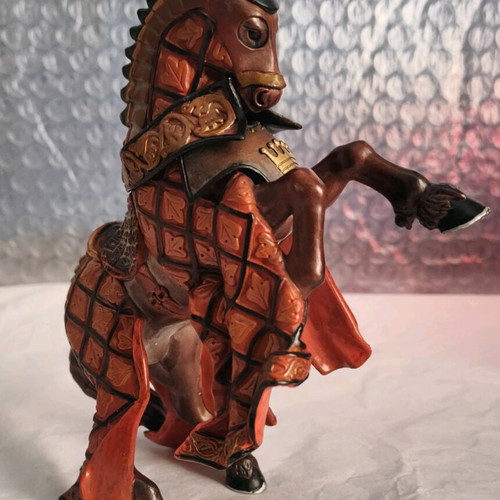 King of Knights used collectible figure with horse Papo 2007