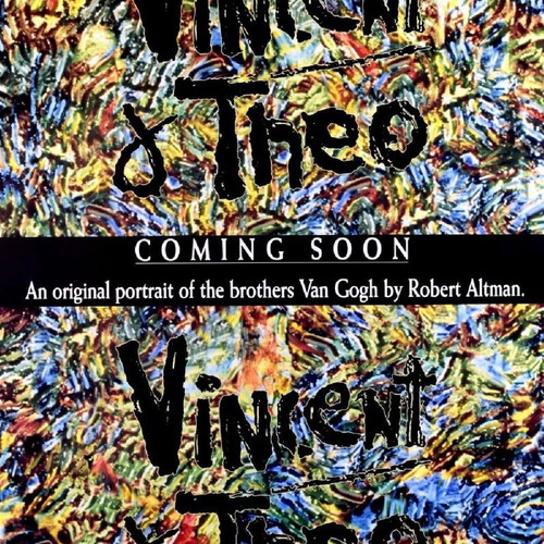 Vincent & Theo Robert Altman Movie Poster 1990 used