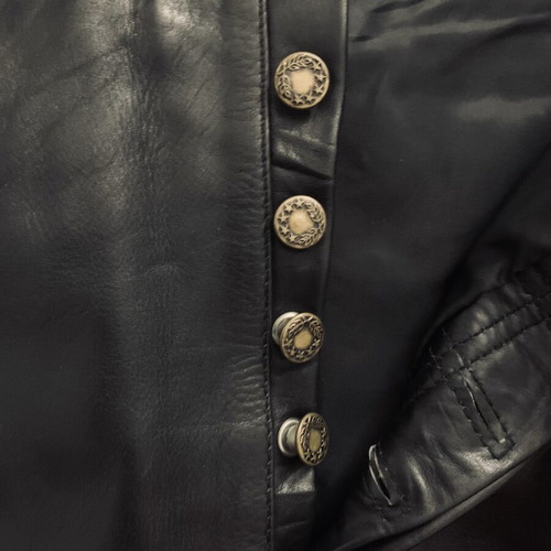 AKASO 100% Real Leather Vintage Trousers, Size L