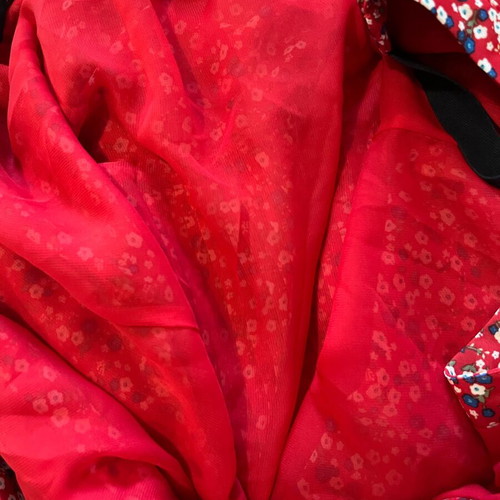 Floral dress The Korner red size 40 like new