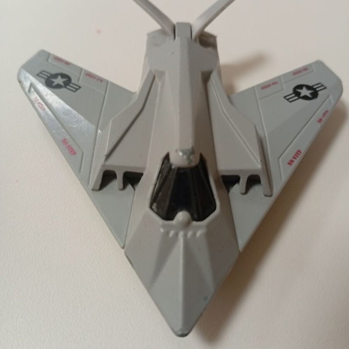 Small airplane figure toy used