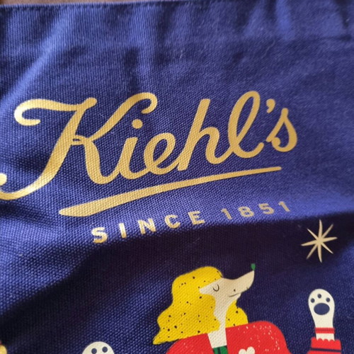 Kiehl's limited edition tote bag new with Maite Franchi design