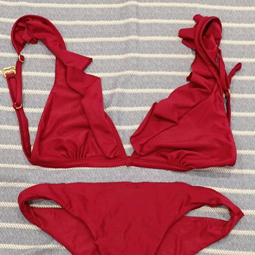 Swimsuit like new, size M, red