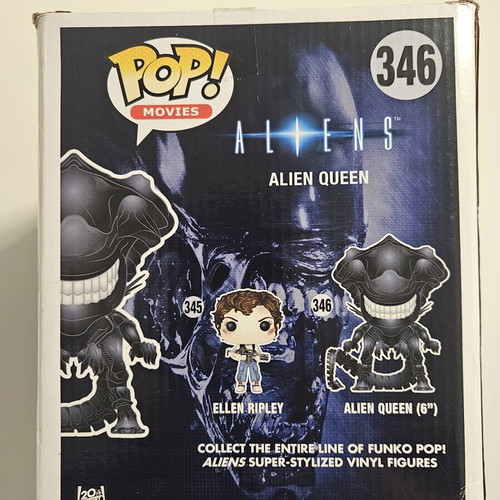 Alien Queen #346 Funko Pop used with box damage