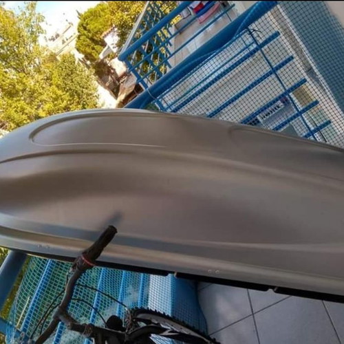 Car roof box used 480 liters with easy installation