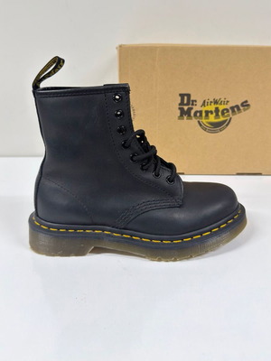 Δερμάτινα μποτάκια Dr. Martens 1460, μαύρα, μέγεθος 36