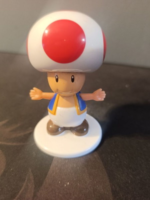 Toad Super Mario Nintendo figure like new, McDonald's 2016