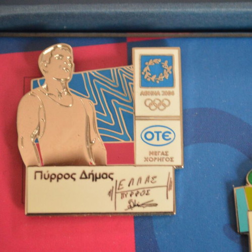Athens 2004 Olympic Games pin badge collection used