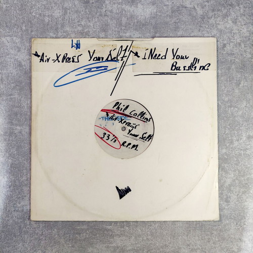 Phil Collins Alison Williams Air Xpress Yourself Tonite I Need Your Baseline 12'' Vinyl used