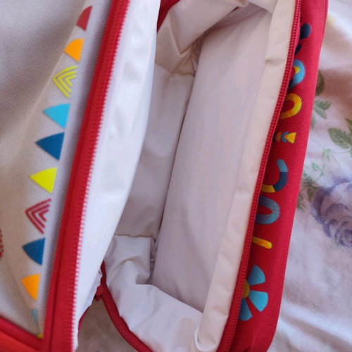 Backpack bag with lunchbox and water bottle holder like new