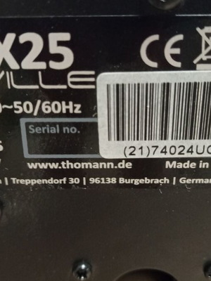 Stairville MH-X25 LED Spot Moving Head αμεταχείριστο, 25W, DMX 6/12ch