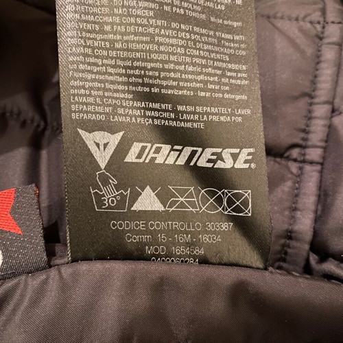 Dainese D-Dry motorcycle jacket like new, size 48
