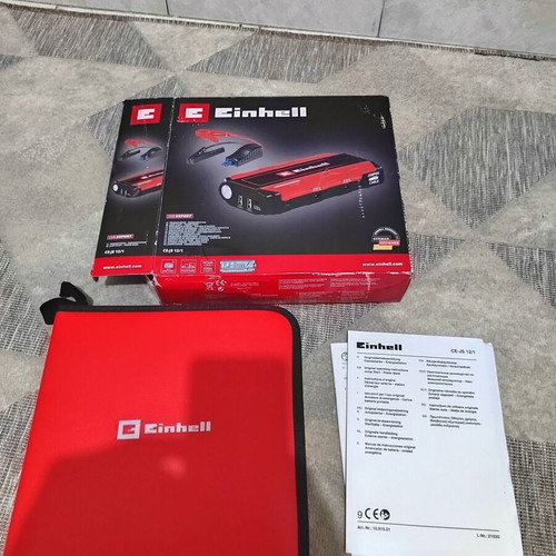 Einhell portable battery jump starter