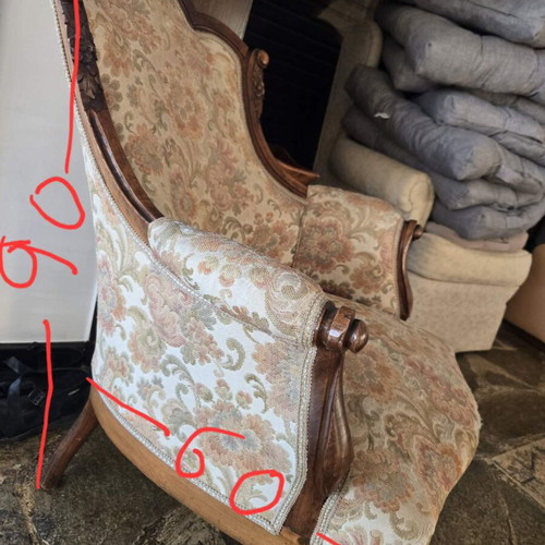 Antique armchairs, set of 2 together