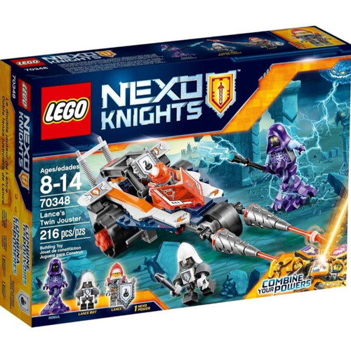 Lego Nexo Knights Set 70348 new, missing few pieces, 3 figures