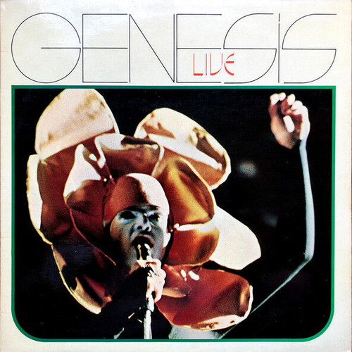Genesis Live vinyl record used, rock