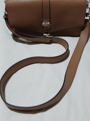 Guess Albury Caramel γυναικεία τσάντα ώμου σαν καινούργιο