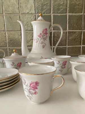 Hutschenreuther Selb Classica vintage coffee set, German porcelain