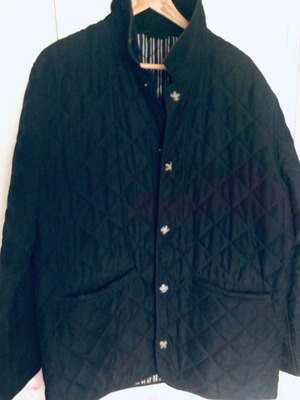 Light jacket with lining black like new, size L