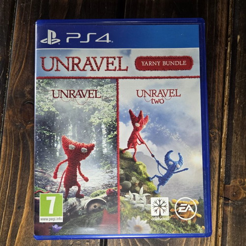 Unravel Yarny Bundle PS4 game like new