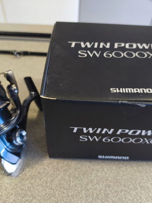 Shimano Twin Power 6000 XG fishing reel like new