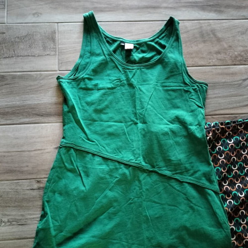 Set with flared pants and top used