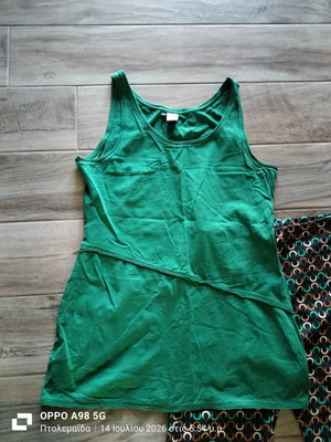 Set with flared pants and top used