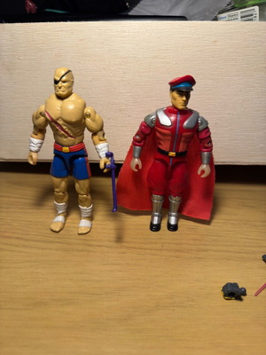 Gi Joe 1991 Street Fighter Bison Sagat σαν καινούργιο