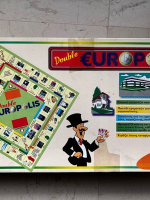 Double Europolis vintage board game like new