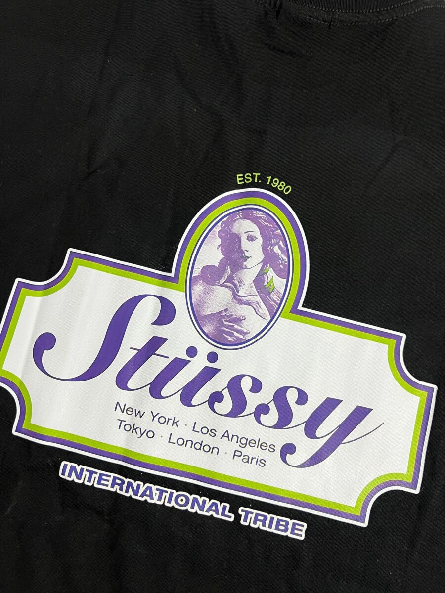 Stussy Venus Tee Large new, black - € 45,00 - Vendora.cy